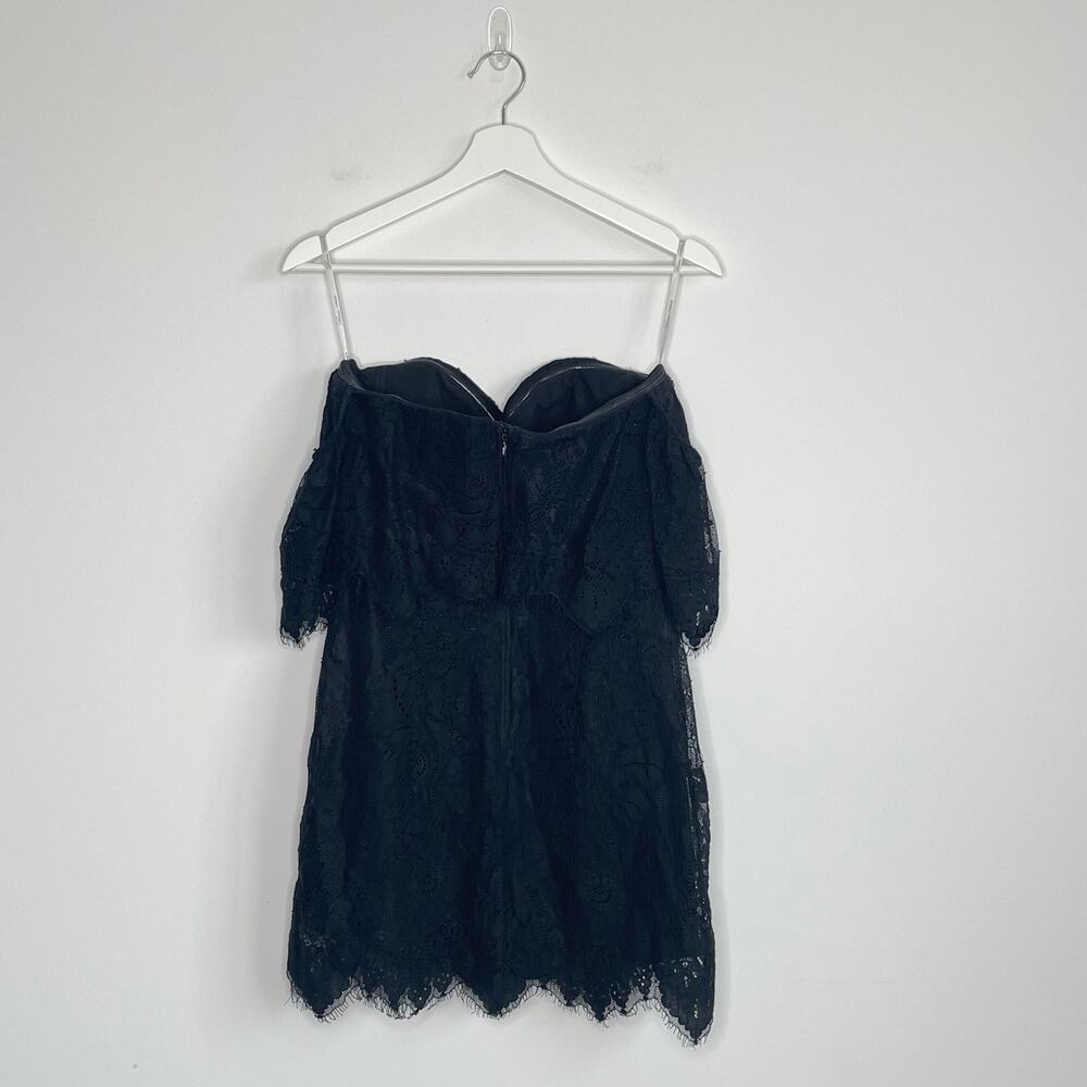LOVERS + FRIENDS | Lush Lace Off the Shoulder Dress | S - Picture 4 of 5